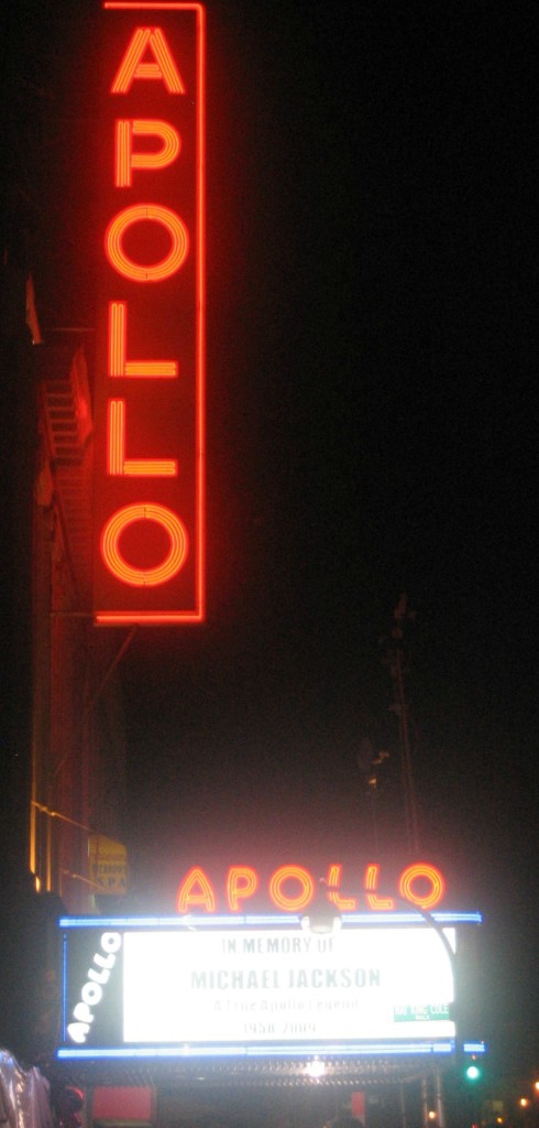 Apollo Theatre in Harlem New York