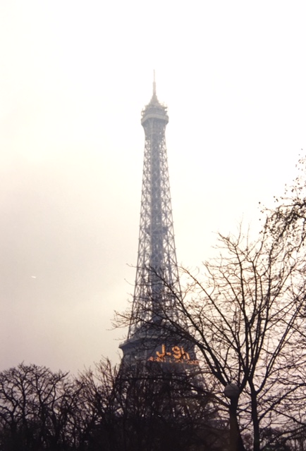 Eiffel Tower New Year's 2009