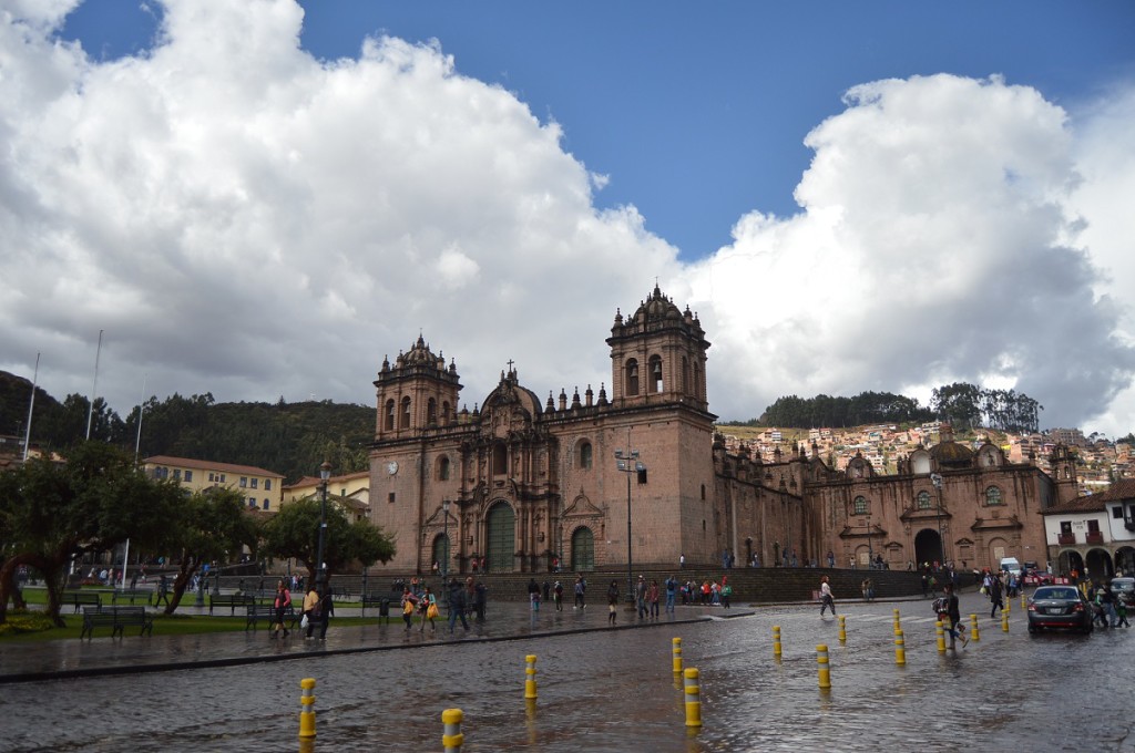 Plaza De Armas after the rain Cusco, Peru