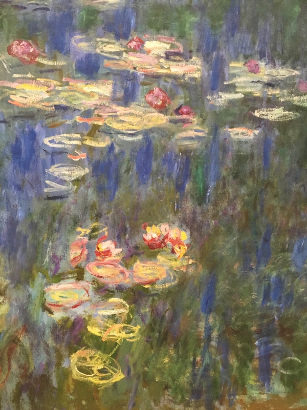 Monet painting detail