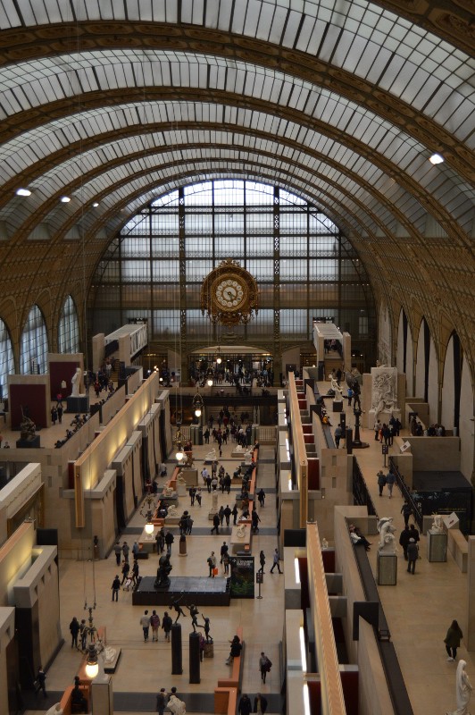 Overlooking the Museum d'Orsay