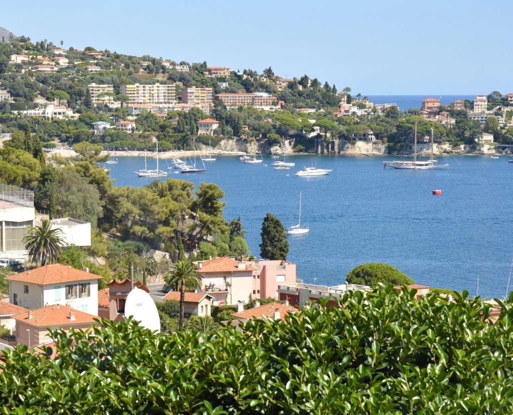 View of the French Riviera