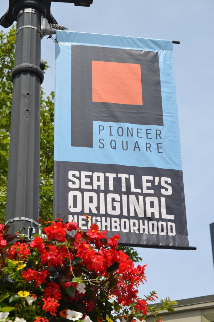Seattle's historic Pioneer Square neighborhood