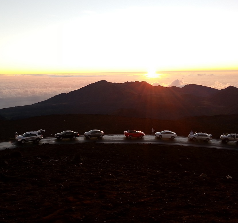 Sunrise over Haleakala
