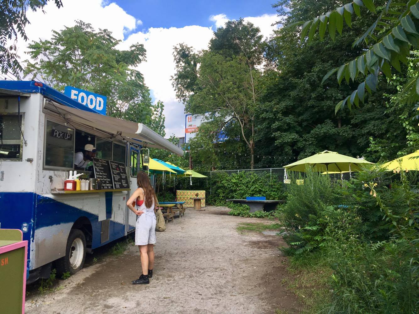 Food truck at Nowadays in Brooklyn, NY