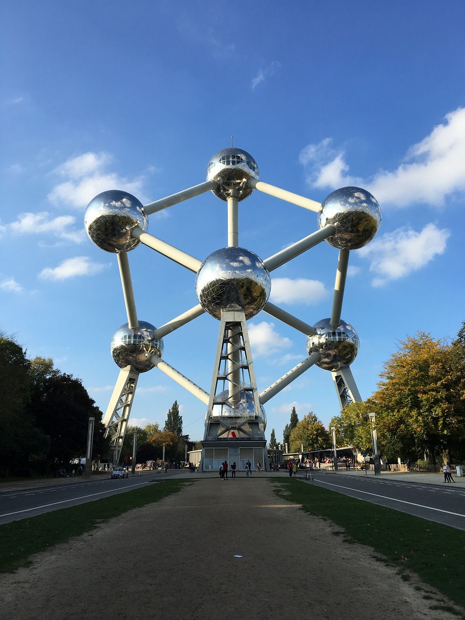Atomium sculpture in Brussels, Belgium