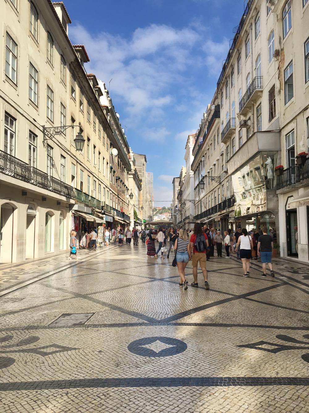 Rua Augusta in Lisbon, Portugal