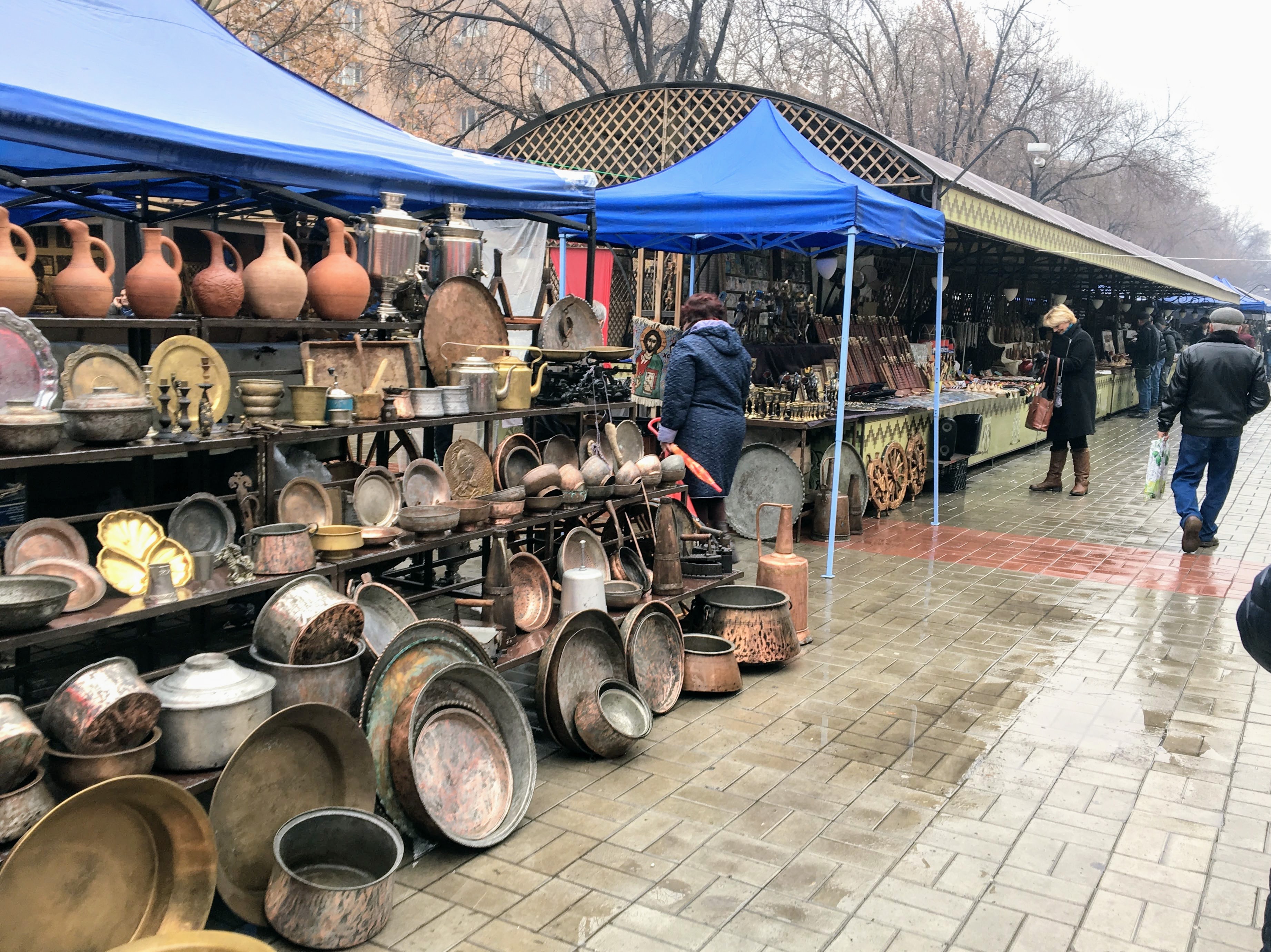 Local market in Yerevan, Armenia