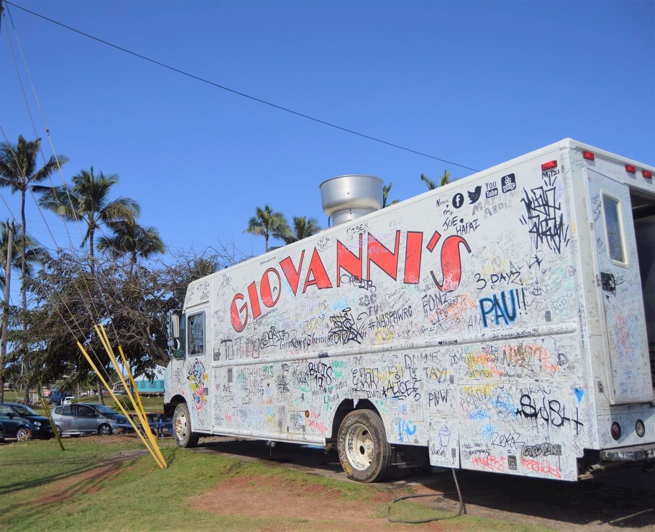 Giovanni's Shrimp Truck in Oahu's North Shore