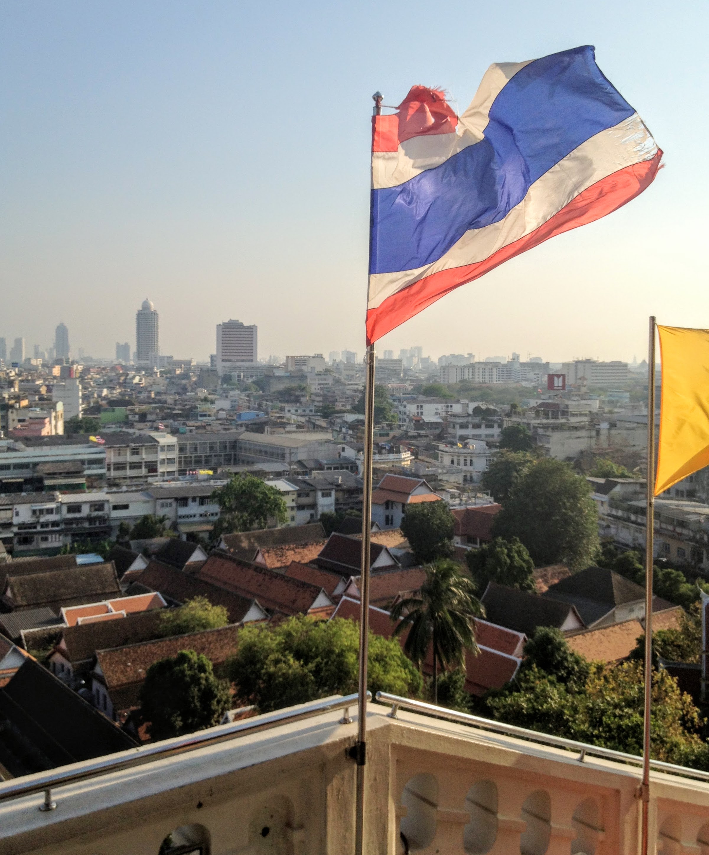 Flag of Thailand in Bangok, Thailand