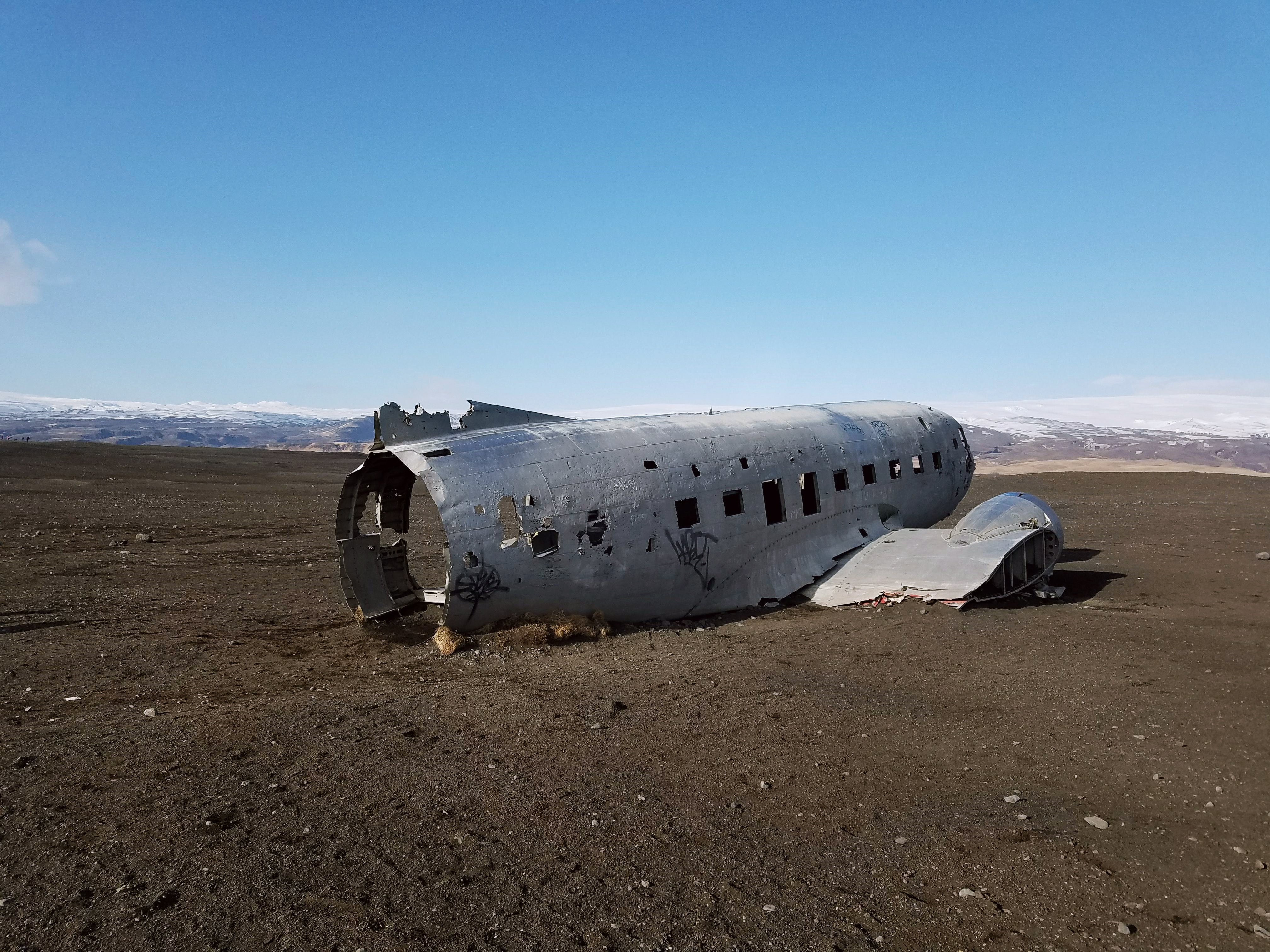 Solheimasandur plane wreck in Iceland
