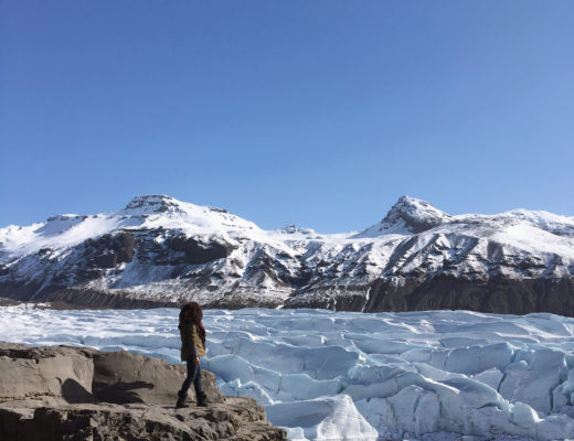 The Svínafellsjökull Glacier in Iceland