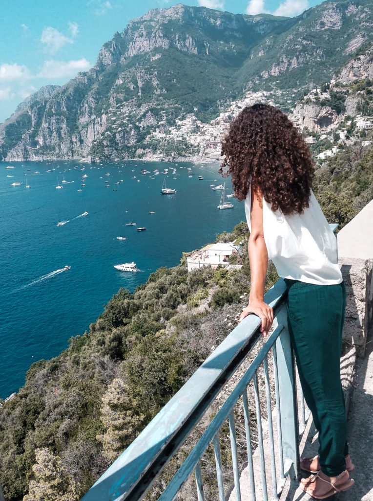 Overlooking Positano, Italy