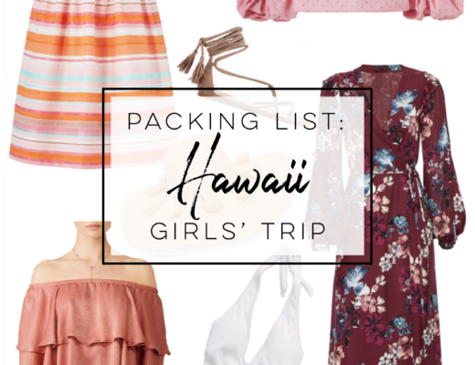 Hawaii Packing List: Girls' Trip to Kauai