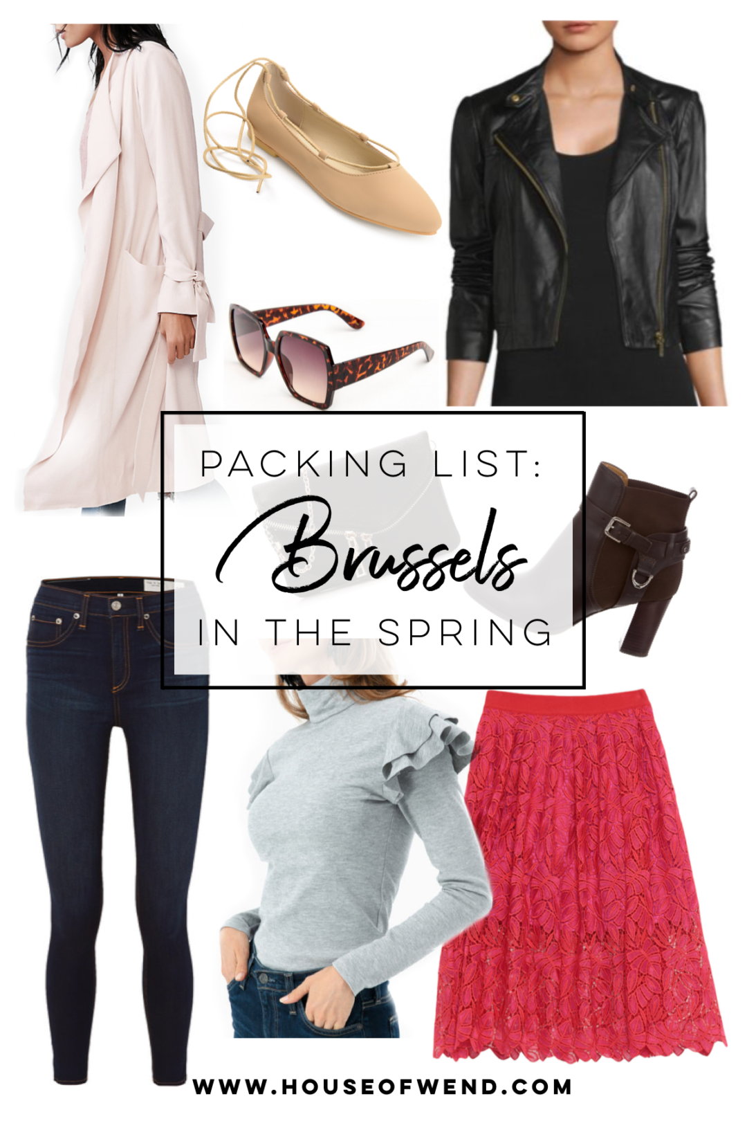 Packing List: Brussels in the Spring