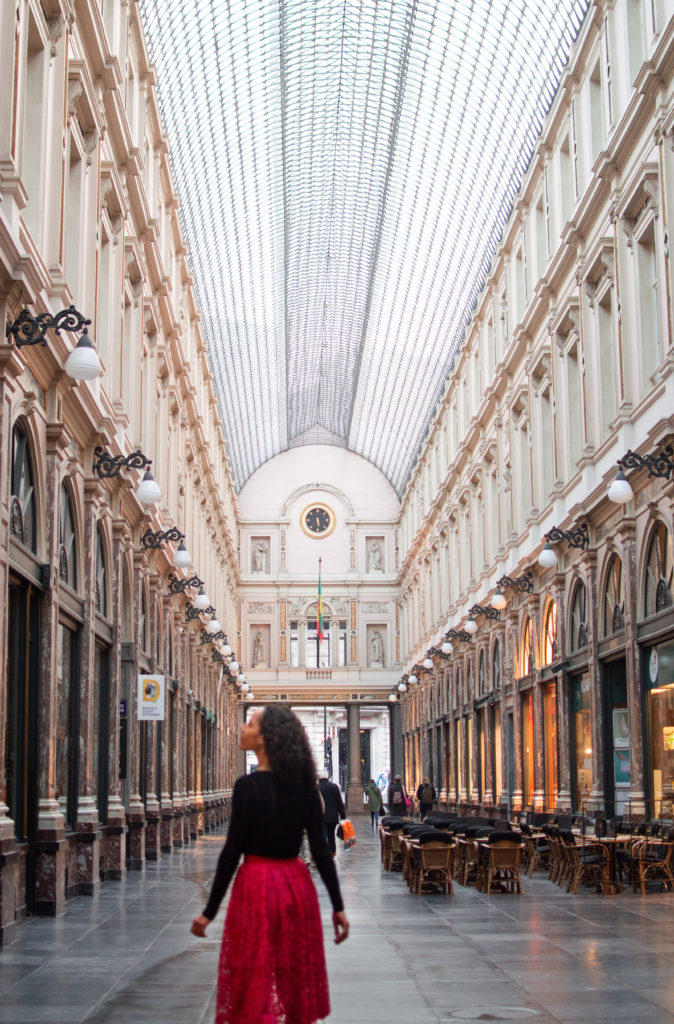 Royal Gallery in Brussels, Belgium