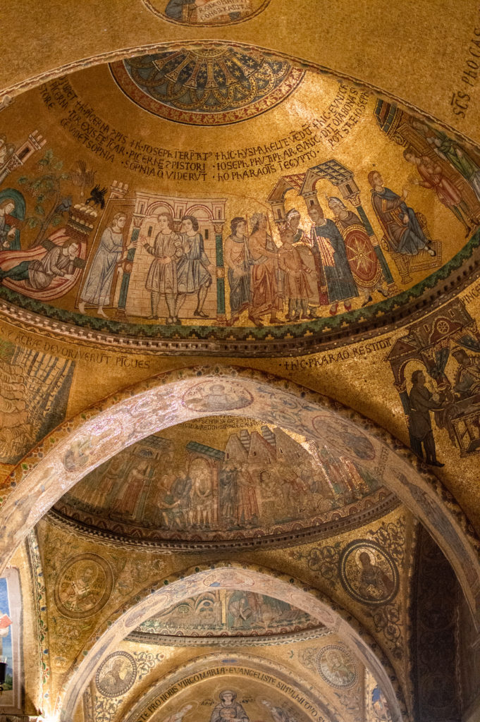 Golden domes of Saint Mark's Basilica