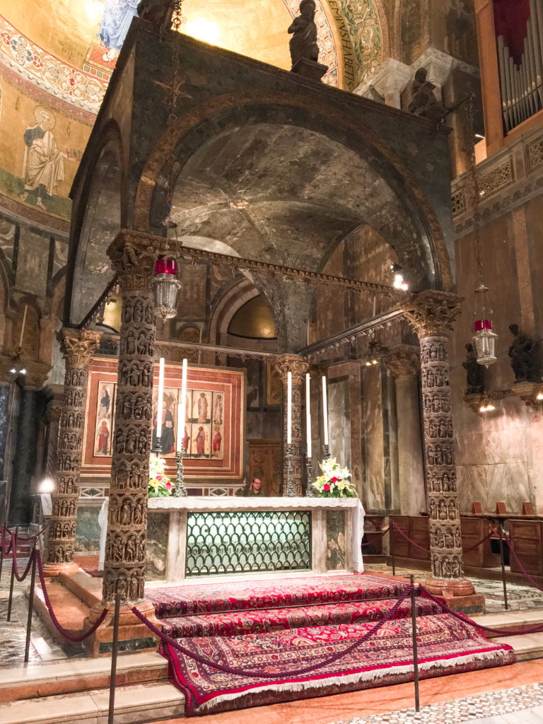 Altar at Saint Mark's Basilica