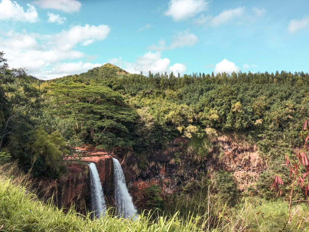 Wailua Falls in Kauai Hawaii